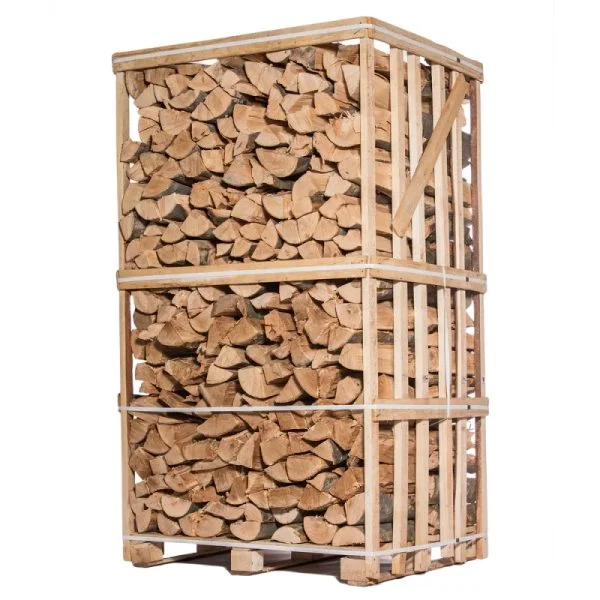 Bois de chauffage Frêne fraîchement coupé — Palette 2 stères